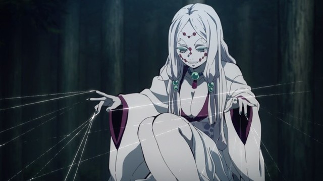 The big-breasted Spider Demon Mother cosplay in Kimetsu no Yaiba, seeing only ... lovely but not scary - Photo 2.