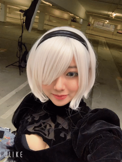 Another hot eye with the beauty of 2B cosplay version of Korean beauty - Photo 27.