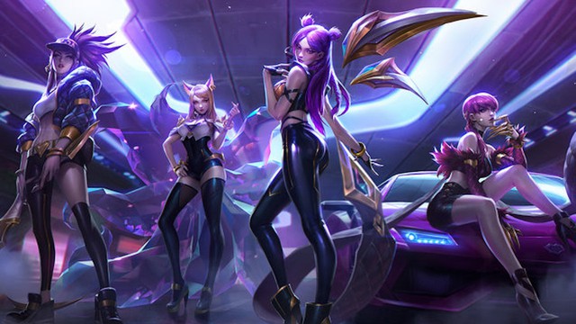Falling out of heart with the K/DA group cosplay photo of the Korean beauty quartet, it turns out that the whole streamer has a reputation - Photo 2.