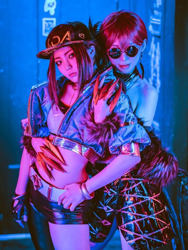 Falling out of heart with the K/DA group cosplay photo of the Korean beauty quartet, it turned out that all famous streamers - Photo 20.