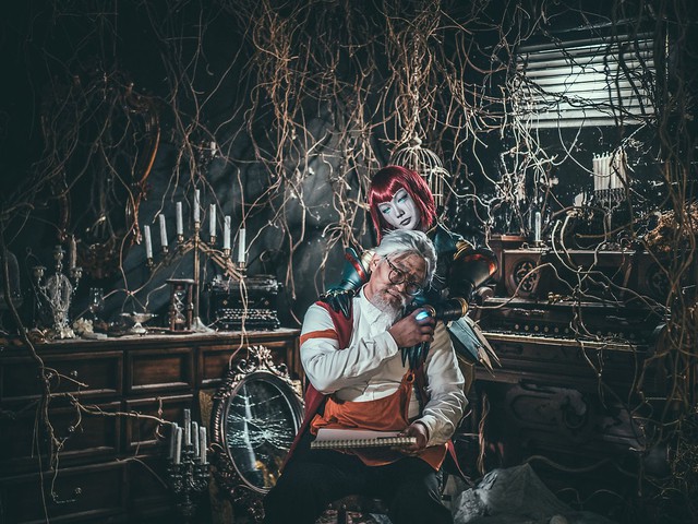 Stunned by Orianna Barbed Steel Surrealist Beautiful Cosplay: Storytelling Photos, a Traumatic Lifetime Story - Photo 13.