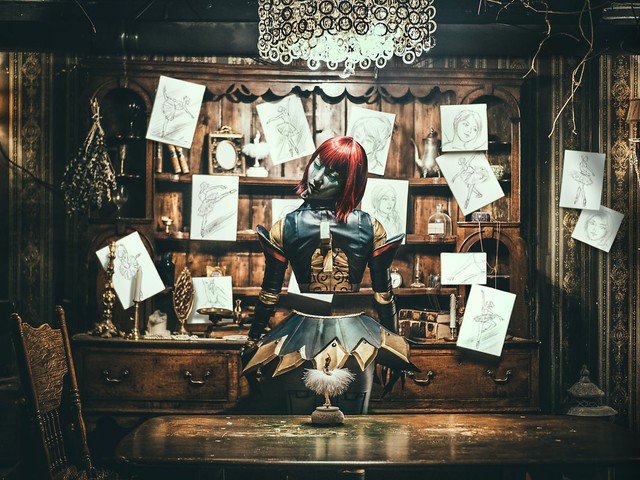 Stunned by Orianna Barbed Steel Surreal Cosplay: Storytelling Photos, a Traumatic Lifetime Story - Photo 16.