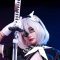 Cosplay 2B photo set in Nier:Automata “full of electricity and water” makes viewers blush