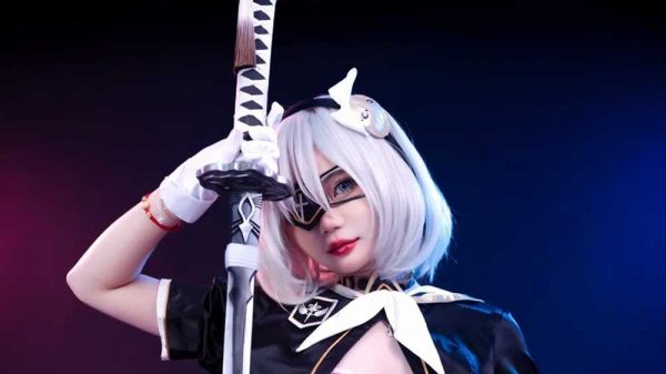 Cosplay 2B photo set in Nier:Automata “full of electricity and water” makes viewers blush