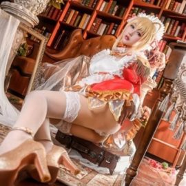 Standard version of Nero Claudius cosplay photos from Fate Grand Order!