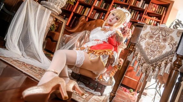 Standard version of Nero Claudius cosplay photos from Fate Grand Order!