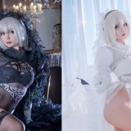 Automata with Yin Yang version Cosplay