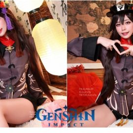 Admire the extremely attractive Cosplay version of Hu Tao in Genshin Impact