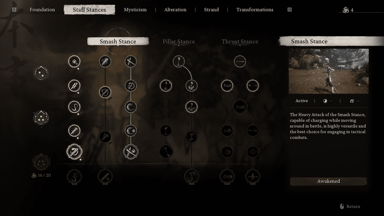 Skill Tree